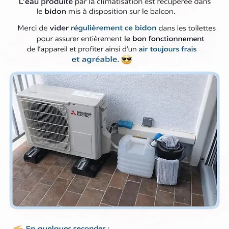 L'écrin Au Cœur De La Citadelle Clim Parking Privé à Proximité Appartamento